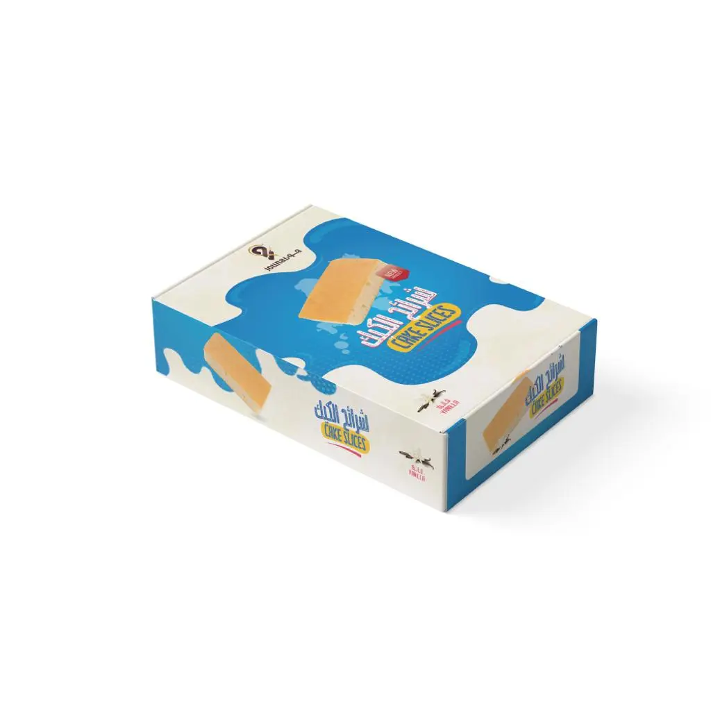 Vanilla Flavor Cake Slices Box